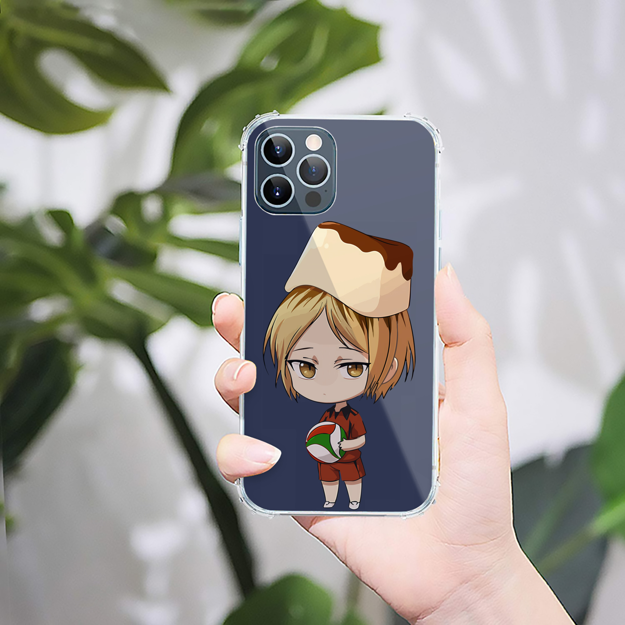 （画像用） ハイキュー!! Haikyu!! 【iPhone 12シリーズ対応】透明スマホケース（クリアソフトケース）